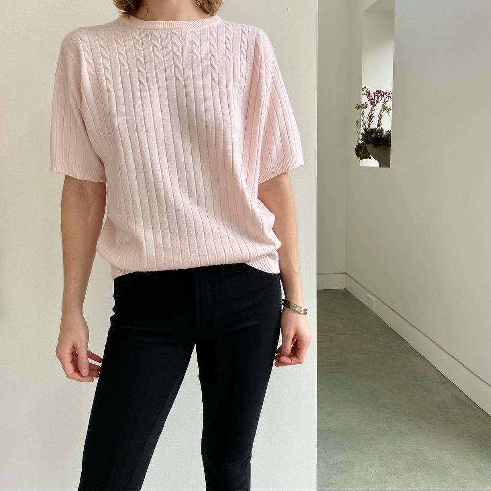 Vintage Pink Bice Sweater - Size L (EUC)